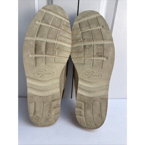 Sperry Top-Sider Nordstrom Boat Shoes Mens 9 Tan Brown Suede Lace Up Loafer EUC main image 10